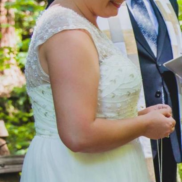 Alfred Angelo wedding dress size 16W - Picture 3 of 5